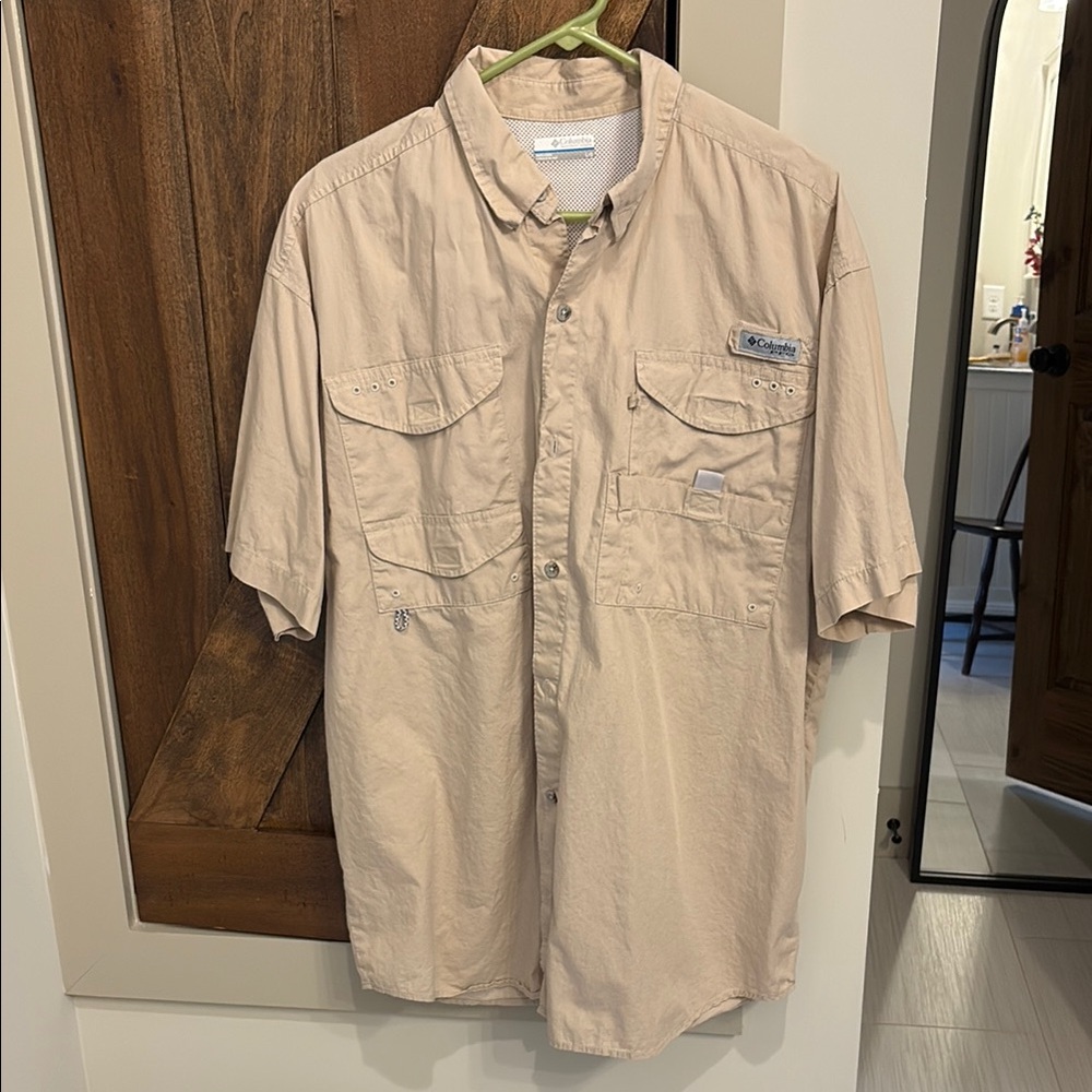 Columbia PFG Bonehead Men’s Shirt Size Large
